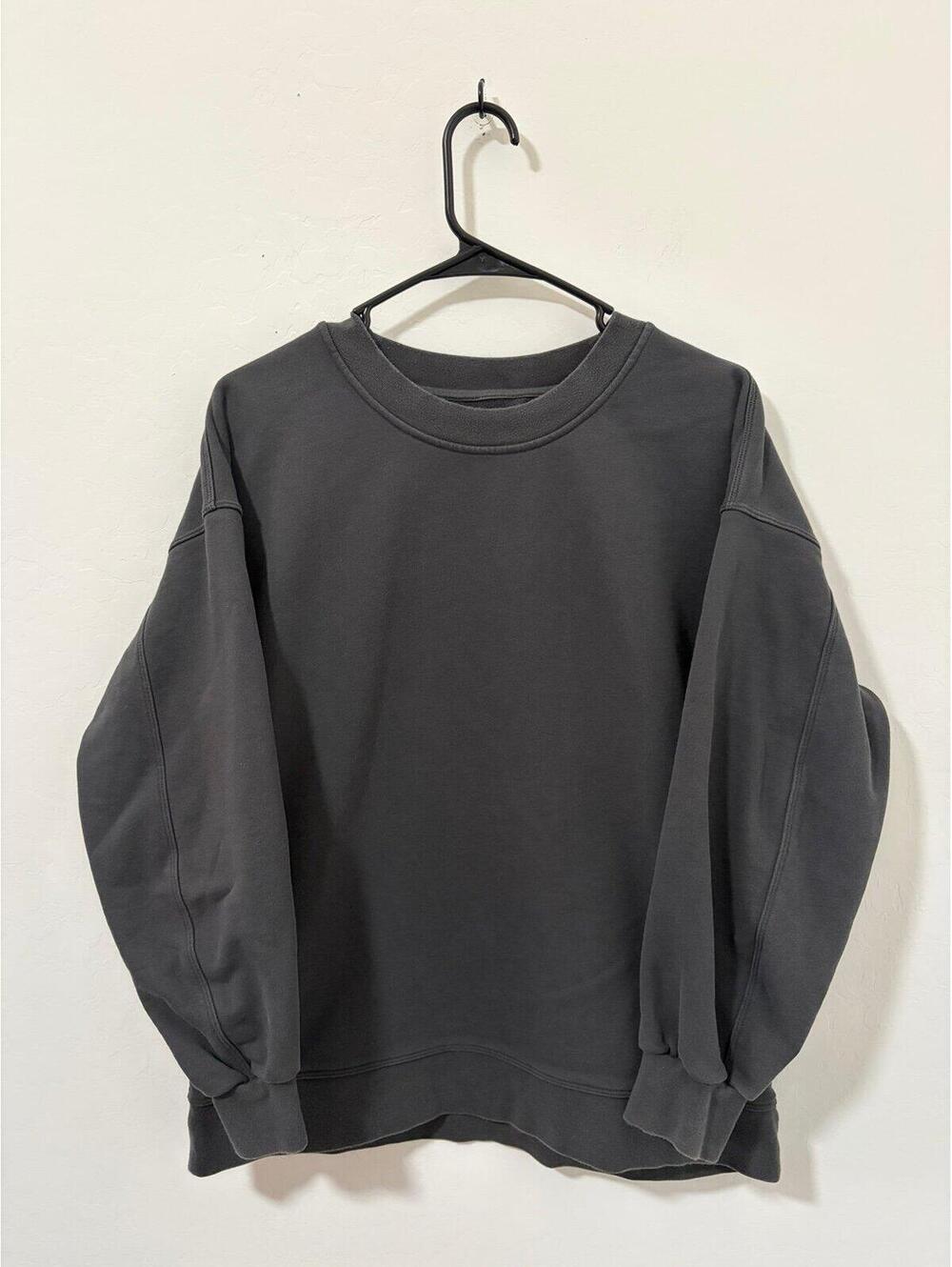 Lululemon sweatshirt the hustle is real rip - Womens size M / L